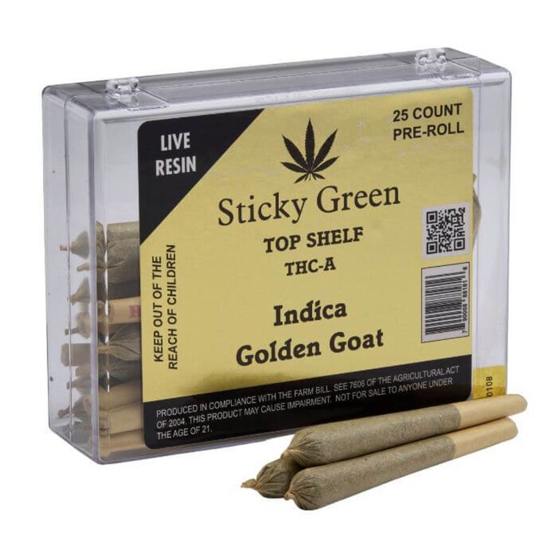 Sticky Green Top Shelf THCA Pre Rolls 2 82433